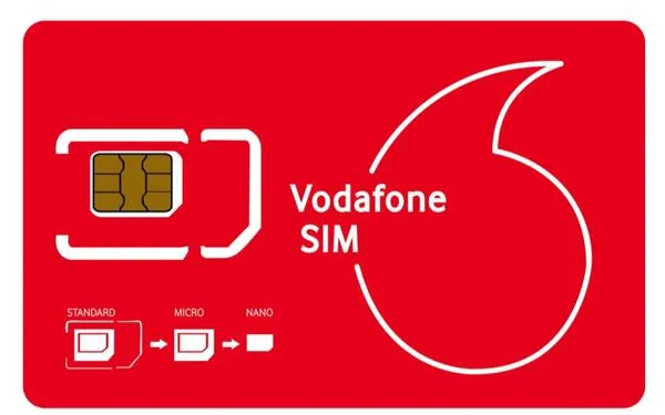 vodafone contact cartela prepay